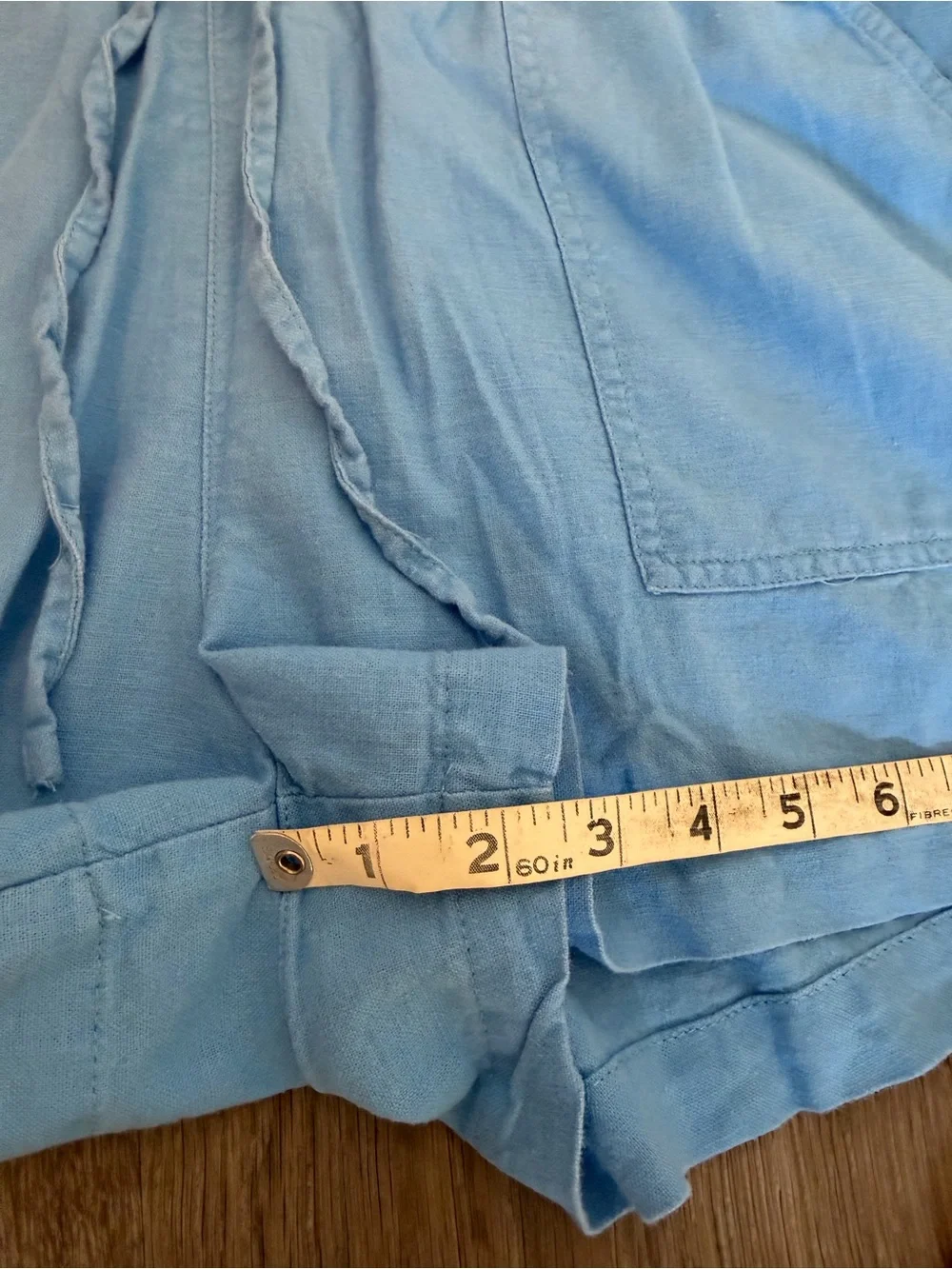 J. Crew Drawstring Women's Shorts Blue Medium